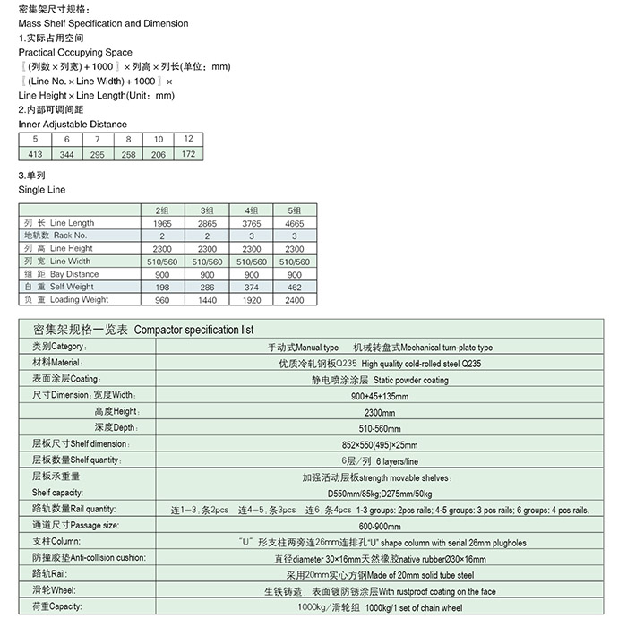 XW-MJJ005底图密集架